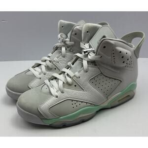 Nike Air Jordan 6 Retro Womens Size 10 Mint Foam Sneakers DQ4914-103 **Some Wear